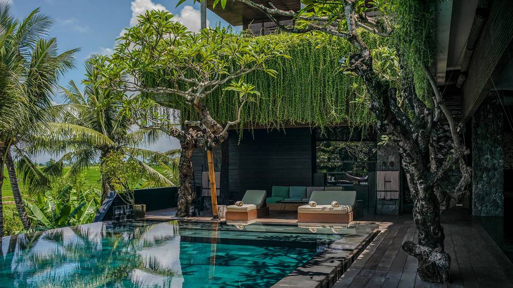 Villa Mana - Poolside lounge
